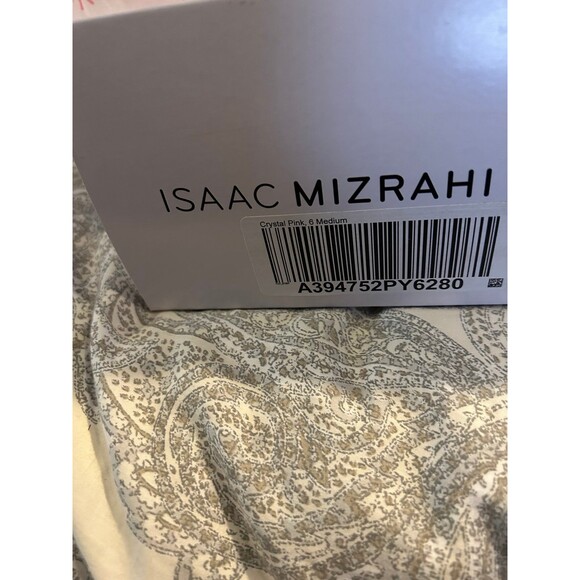 Issac Mizrahi size 6 pink fashion sneaker - Picture 3 of 5